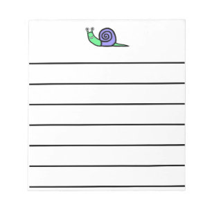 Bloc-note Escargot