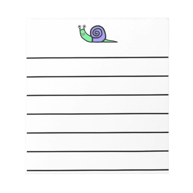 Bloc-note Escargot (Devant)