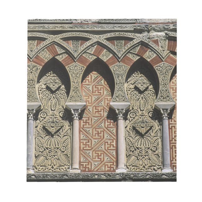 Bloc-note Espagne, Cordoue, Mezquita mauresque, (mosquée). (Devant)
