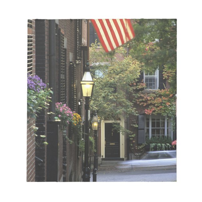 Bloc-note États-Unis, Massachusetts, Boston, Beacon Hill. (Devant)