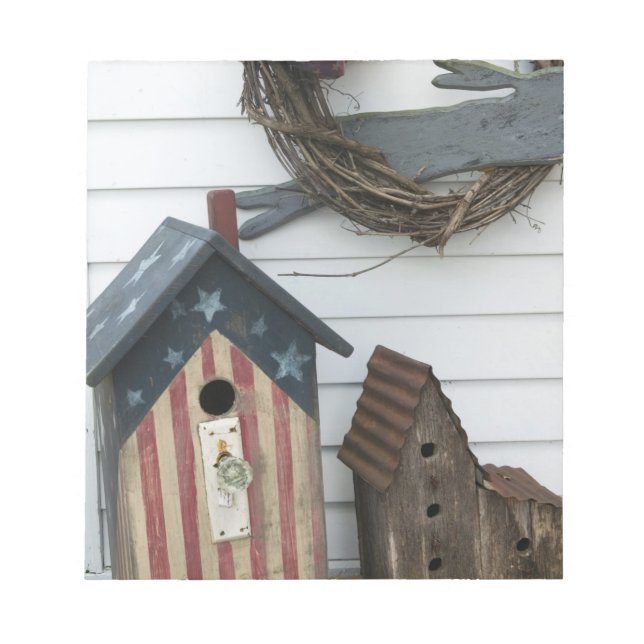 Bloc-note États-Unis, Missouri, Herman : Niche à oiseaux pat (Devant)