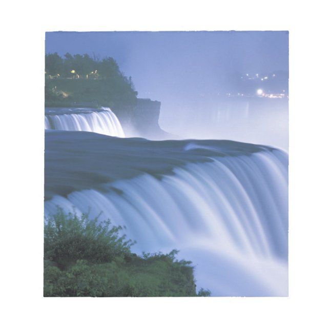 Bloc-note États-Unis, New York, chutes du Niagara. American  (Devant)