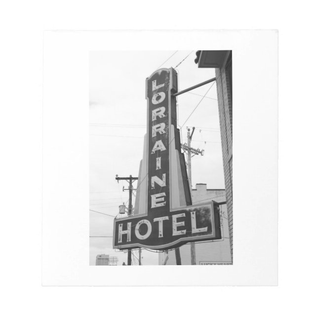 Bloc-note États-Unis, Tennessee, Memphis : Droits Civils Nat (Devant)