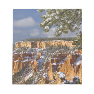 Bloc-note États-Unis, Utah, Parc national de Bryce Canyon. L