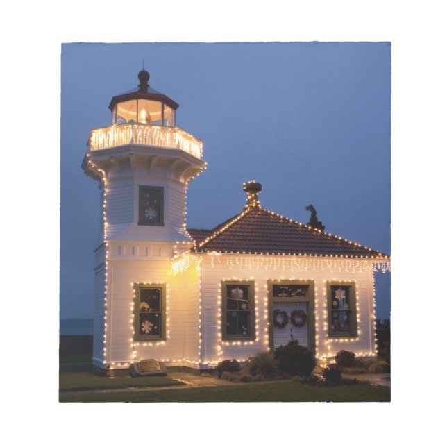 Bloc-note États-Unis, Washington, Mukilteo. Phare de Mukilte (Devant)