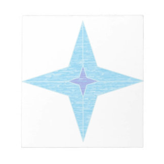 Bloc-note Étoile bleue