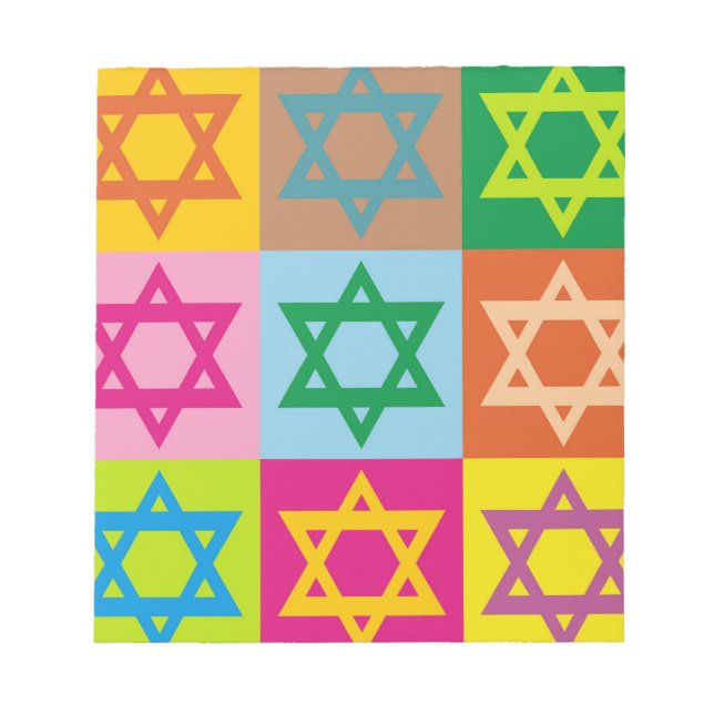 Bloc-note Étoile de David (Devant)
