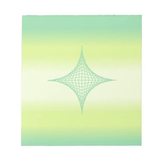 Bloc-note Étoile verte