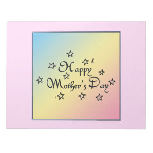 Bloc-note Étoiles de la Fête des mères -