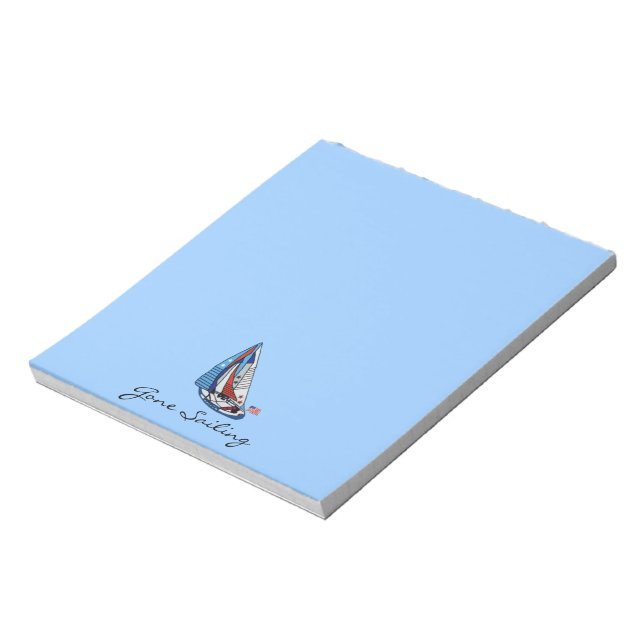 Bloc-note Étoiles Stripes et Sails Notepads (Tourné)