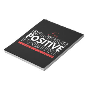 Bloc-note Être positif