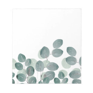 Bloc-note Eucalyptus Moderne