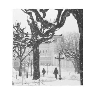 Bloc-note Europe, Autriche, Salzbourg. Hiver,