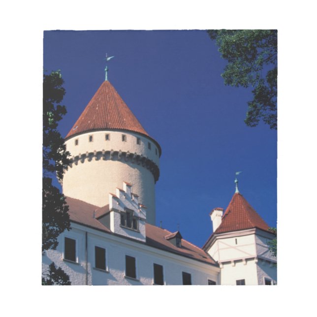 Bloc-note Europe, Château de Konopiste, République tchèque,  (Devant)