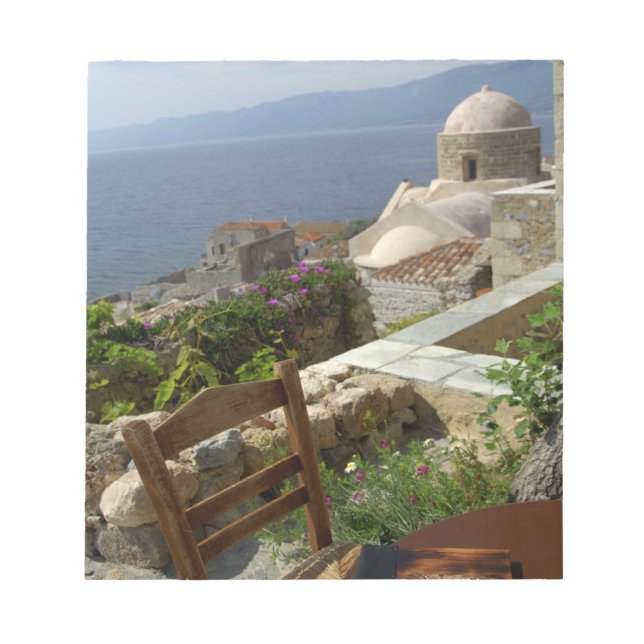 Bloc-note Europe, Grèce, Péloponnèse, Monemvasia (simple (Devant)