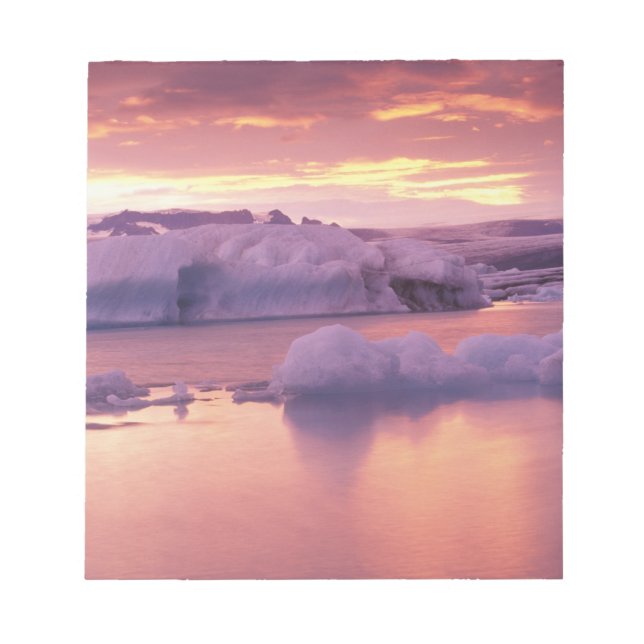 Bloc-note Europe, Islande, lagon de Jokulsarlon (Devant)