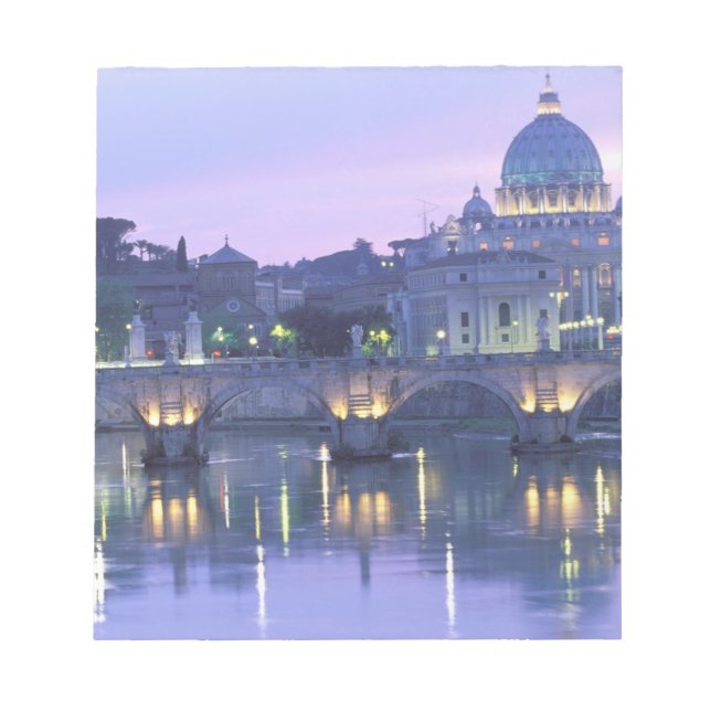 Bloc-note Europe, Italie, Rome, Le Vatican. St-Pierre & (Devant)