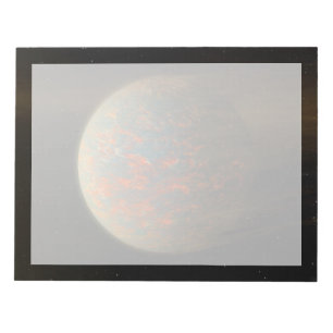 Bloc-note Exoplanet 55 Cancri E Et Sa Surface Moulée