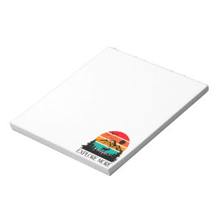 Bloc-note Explorez Plus Mountain Nature Adventure Outdoor