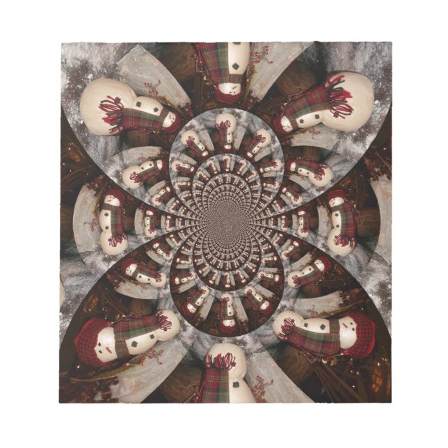 Bloc-note Extraordinaire Snowman (Devant)