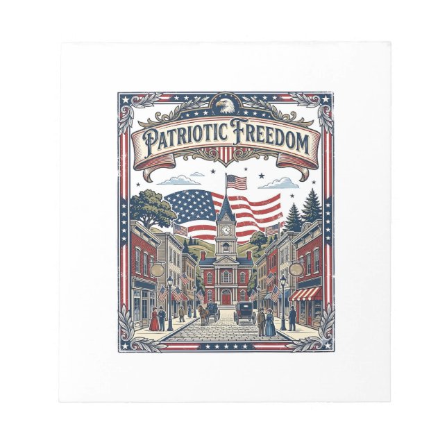 Bloc-note Fabricant de Savon Patriotique (Devant)