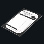 Bloc-note Facture de réception d'entreprise de neige à chass<br><div class="desc">Ce carnet de reçus imprimé personnalisé ou ce formulaire de facture est parfait pour votre entreprise de chasse-neige. Il présente un schéma professionnel en noir et blanc avec une illustration d'un pick-up avec une charrue. Utilisez les champs modèle pour personnaliser ce bloc-notes avec votre nom d'entreprise, votre adresse et votre...</div>