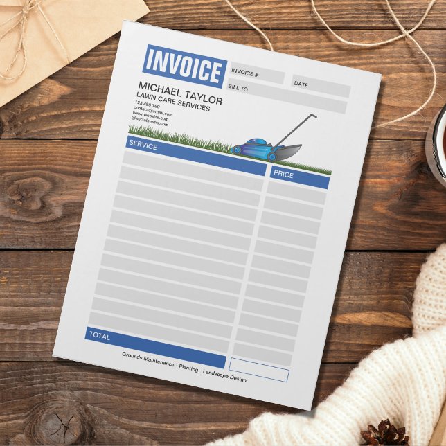 Bloc-note Facture de réception d'entreprise de remorquage de (Créateur téléchargé)