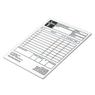 Bloc-note Facture/devis de grande entreprise Pro-Logo