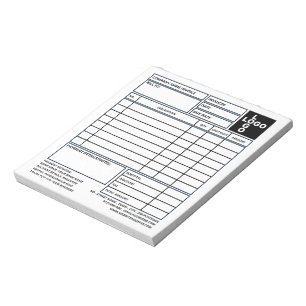 Bloc-note Facture/devis pour petites entreprises Pro-Logo