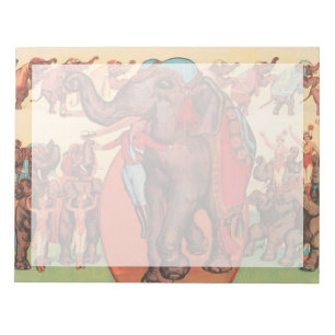 Bloc-note Faire Des Éléphants Avec Des Femmes Et Des Formate