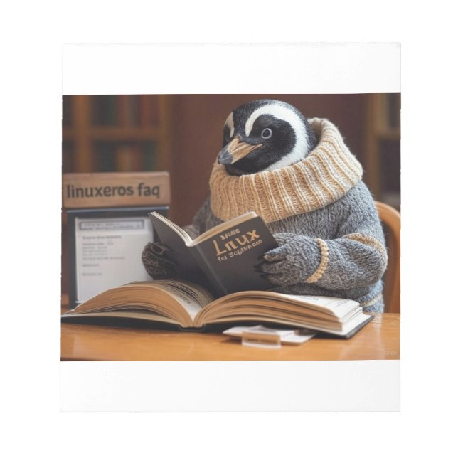 Bloc-note FAQ Linuxeros (Devant)