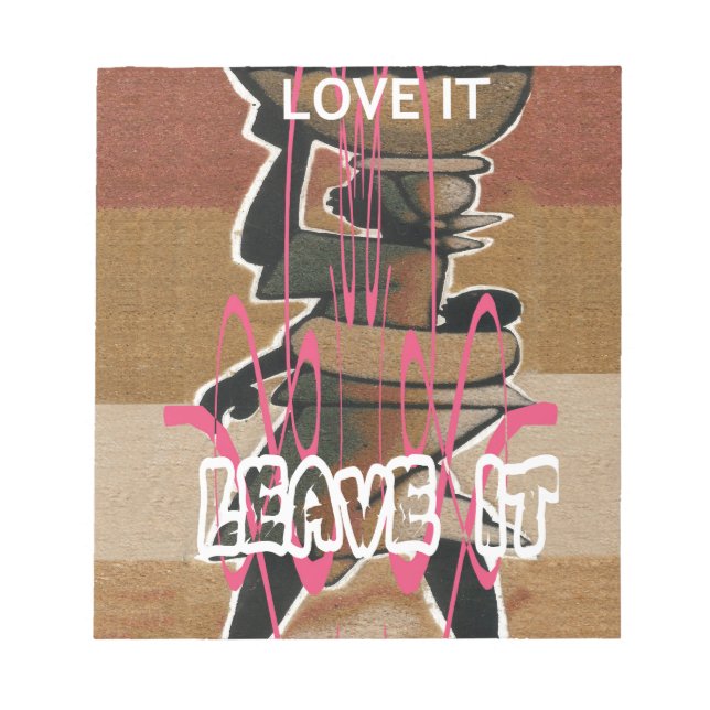 Bloc-note Femmes et enfants La vie n'est pas juste ; habitue (Devant)