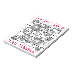 Bloc-note Festivals de flocons de neige congelés, liste de s