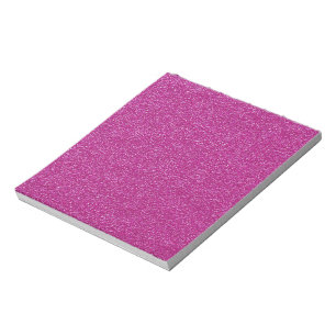 Bloc-note Festive Chic rose Parties scintillant Arrière - pl