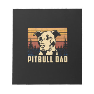 Bloc-note Fête des pères Pitbull Papa