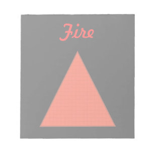 Bloc-note Feu