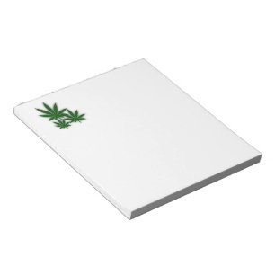 Bloc-note Feuille de mauvaise herbe
