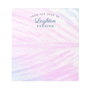 Bloc-note Feuille tropicale peinte