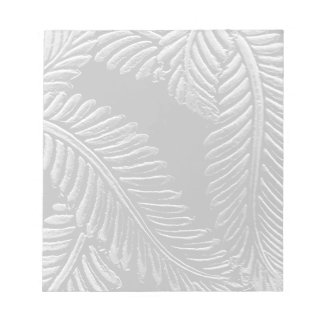 Bloc-note Feuilles noirs et blancs