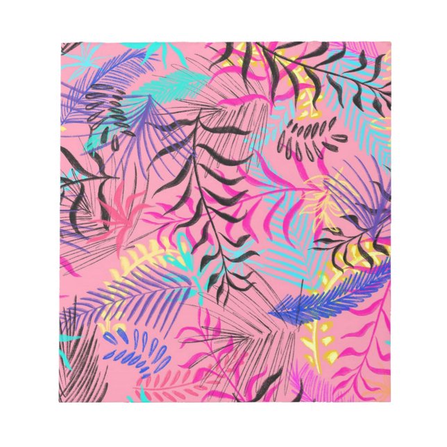 Bloc-note Feuilles tropicaux (Devant)