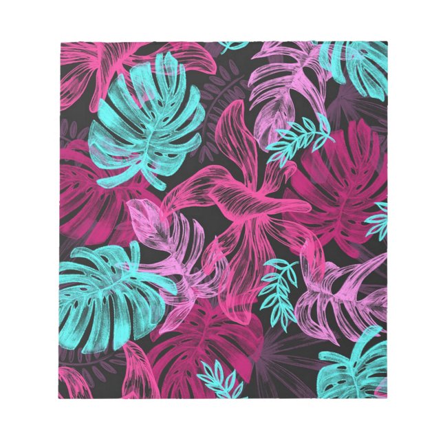 Bloc-note Feuilles tropicaux (Devant)