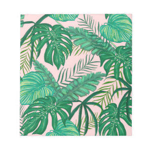 Bloc-note Feuilles tropicaux