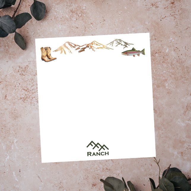 Bloc-note FFF Ranch  (Créateur téléchargé)