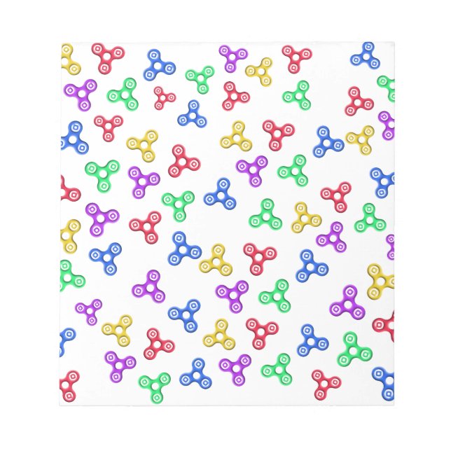 Bloc-note Fidget Spinners (Devant)