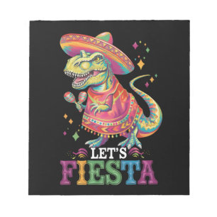 Bloc-note Fiesta Cinco De Mayo T Rex Dinosaur