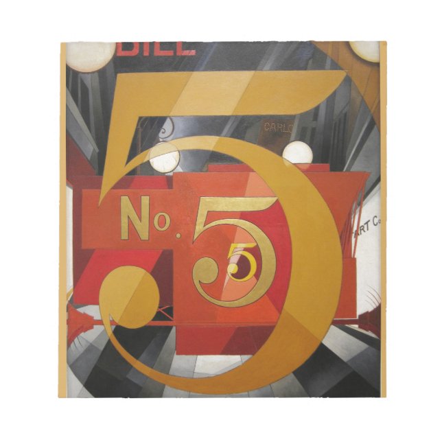 Bloc-note Figure de Cudern Art moderne (Devant)