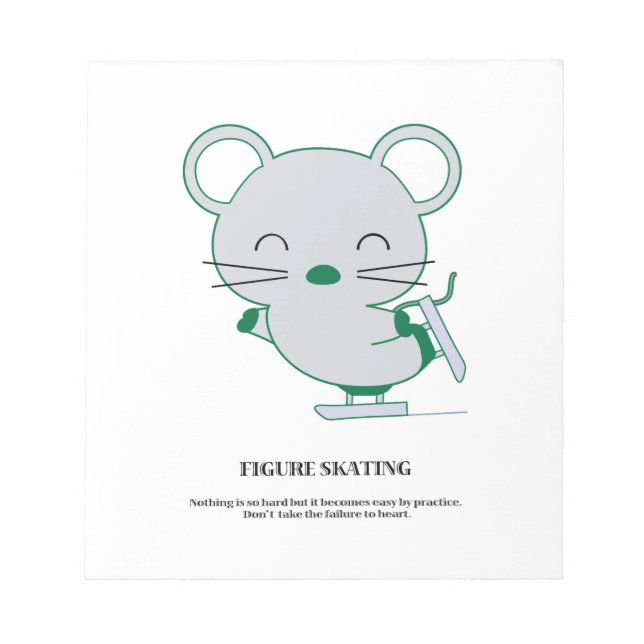 Bloc-note Figure skating (Devant)