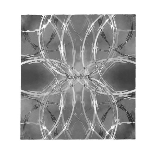 Bloc-note Fil Razor contre nuages sombres (Devant)