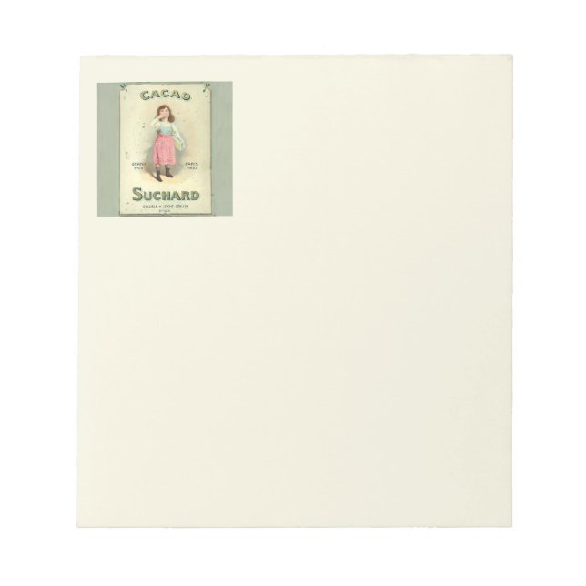 Bloc-note Fille au sucre Victorian Chocolate Kiss (Devant)