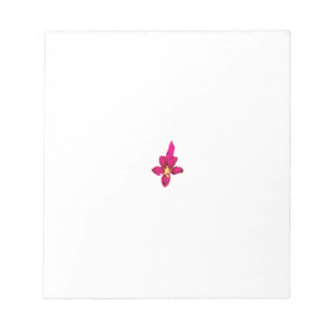 Bloc-note Fille Design, Or Léger, Rouge Purplish